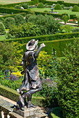 statue in the gardens of Powis Castle,Wales,United Kingdom,Great Britain,Europe