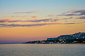 Cabo de San Antonio bei Denia, Abends, (Cap de Sant Antoni), Costa Blanca, Xàbia, Provinz Alicante,  Region Valencia, Spanien