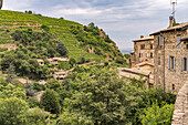  The village of Malleval in the Pilat Regional Natural Park, France, Europe 