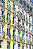  City views around Praca do Comercio, Lisbon, Portugal 