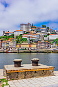  View of Porto here the district Cais da Ribeira, Portugal 