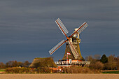 Windmühle Oldsum, Insel Föhr, Schleswig-Holstein, Deutschland