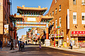  Chinatown in the Convention Center District in Philadelphia, Pennsylvania, USA 