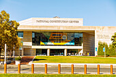  National Constitution Center in the Historic Waterfront District in Philadelphia, Pennsylvania, USA 