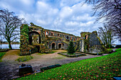  Ruins of the Imperial Palace in Kaiserswerth, Düsseldorf, NRW, Germany 