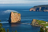 Villlage of Perce, Gaspesie, Quebec, Canada