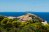  Picturesque seaside town, Castelsardo, Sardinia, Italy 