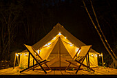  Camping, Luxury Tent, Glamping, Romance, Illuminated Tent, City of Cetinje, Montenegro 