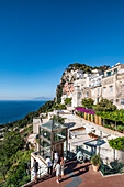  View from the Piazzetta of Capri, Capri, Gulf of Naples, Italy 