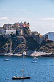 Blick auf Terra Murata, Insel Procida ,Golf von Neapel, Italien