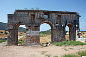 The Arch of Modestus at the ancient Lycian city of Patara in the South West of modern Turkey.\n