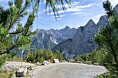  At the Vrisic Pass, Triglav National Park, Julian Alps, Slovenia 