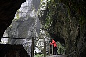  Tolmin Gorge near Tolmin on the Soca River, western Julian Alps, Slovenia 