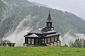  Sveti Dud near Javorca near Tolmin on the Soca River, western Julian Alps, Slovenia 