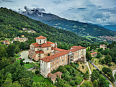 Kloster Santuario Graglia, Madonna di Loreto, Biella, Alpi Biellesi, Walliser Alpen, Piemont, Italien