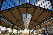 "Baltard" covered market on Place Billard, City of Chartres, Eure-et-Loir department, Centre-Val-de-Loire region, France, Europe