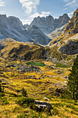  High valley Buni i Jezerces, Prokletije Mountains, Albania, Montenegro, Europe 