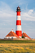 Leuchtturm Westerhever, Schleswig-Holstein, Deutschland