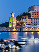  Torre degli Appiani at the port of Rio Marina, Elba Island, Tuscany, Italy 