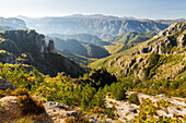  View of the mountains near Dolovi, near the border with Bosnia and Herzegovina, Montenegro 