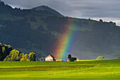  Rainbow in Appenzell, Switzerland 