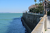 Stadtmauer Cadiz, Spanien