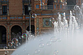 Plaza de Espana, Sevilla, Spanien