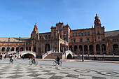 Plaza de Espana, Sevilla, Spanien