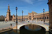 Plaza de Espana, Sevilla, Spanien