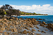  Beach, Spiaggia di Biderosa, Riserva Biderosa Nature Reserve, Orosei, Province of Nuoro, East Coast, Sardinia, Italy 