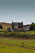  Landscape on the Isle of White, England, Great Britain 