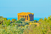 Concordia temple, Valley of Temples, Agrigento, Sicily, Italy