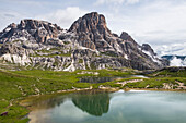 Laghi dei Plani (Plains Lakes), Three Peaks nature park, Trentino-Alto Adige, Sudtyrol, South Tyrol, Italy, South-central Europe