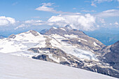 Österreich, Osttirol, Kals, Großglockner, Blick Großes Wiesbachhornund Gletscherwelt