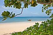 View of the Klong Muang Beach. Krabi Province, Thailand.