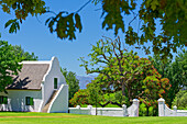  winery, Cape Dutch architecture, Stellenbosch, South Africa, Africa 