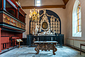  Marble tomb of the noble Van Ewsum family in the church of Midwolde, Groningen, Netherlands  