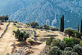 The Ancient Gymnasium at Delphi, Greece