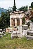 Treasuries, Delphi,. Greece