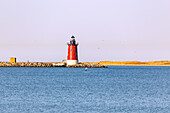 East End Lighthouse bei The Point und SUP im Cape Henlopen State Park  in Lewes, Sussex County, Delaware, USA