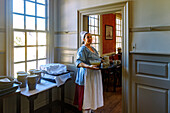  King&#39;s Arms Tavern at the Colonial Willliamsburg Living History Museum in Williamsburg in the American Historic Triangle, James City County, Virginia, USA 