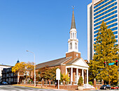First and Central Presbyterian Church in Downtown Wilmington, New Castle County Delaware, USA