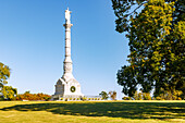  Victory Monument in Colonial National Historic Park in Historic Yorktown in the American Historic Triangle, York County, Virginia, USA 