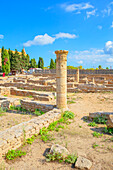 Roman remains of Pollentia, Alcudia, Mallorca, Balearic Islands, Spain