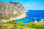 View of Cala Figuera, Mallorca (Majorca), Balearic Islands, Spain; Europe 
