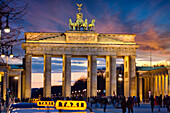 Brandenburg Gate, Berlin, Germany.