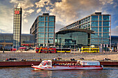 Hauptbahnhof, Berlin Central Station, Spree river, Berlin, Germany