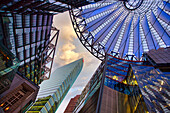 Sony Center, Postdamer Platz, Berlin, Germany.