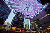 Sony Center, Potsdamer Platz, Berlin, Germany.