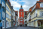  Old Town Hall and Old Town of Gotha, Thuringia, Germany  